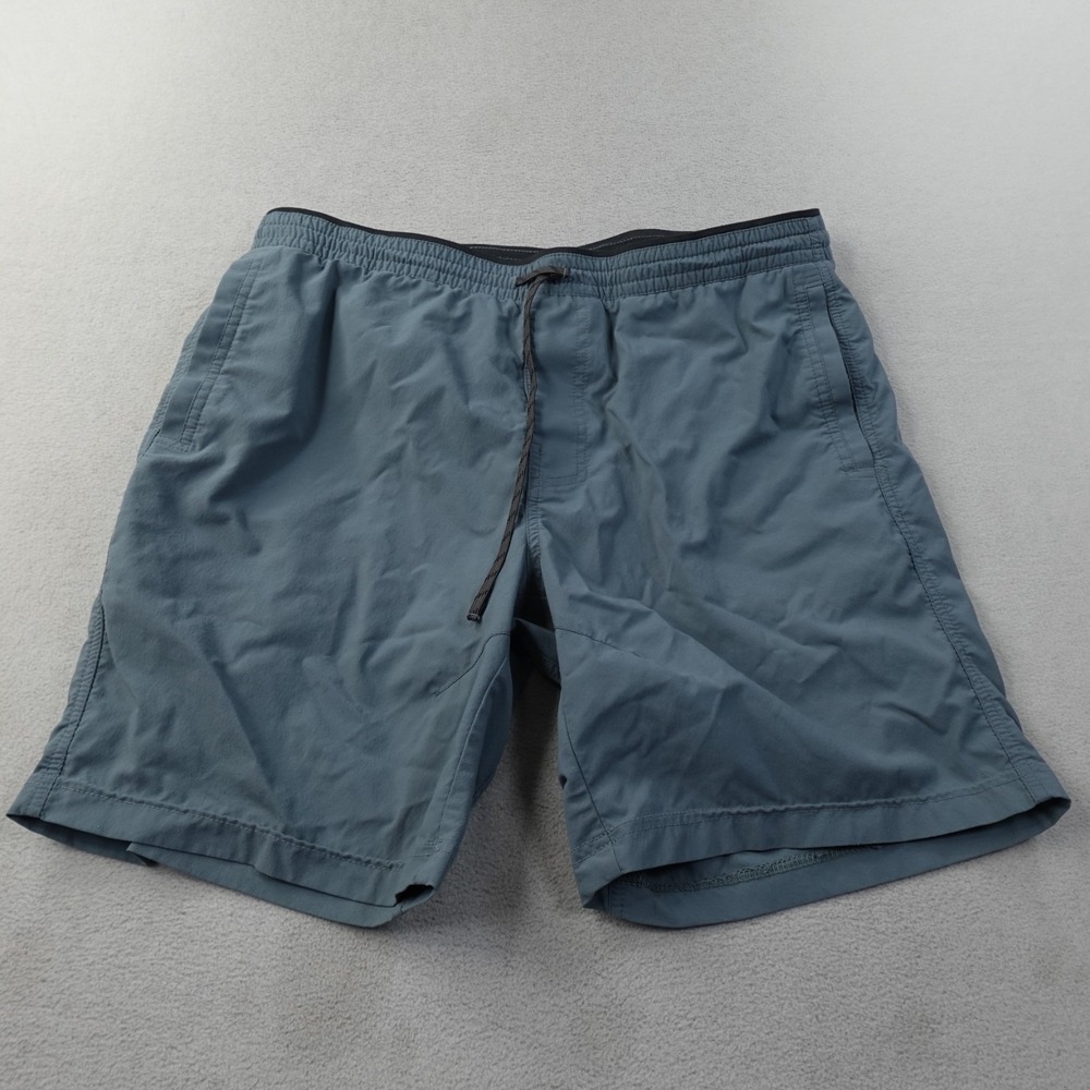 Kuhl Kruiser Shorts Mens Large Blue Lightweight Performance Stretch UPF Hiking
